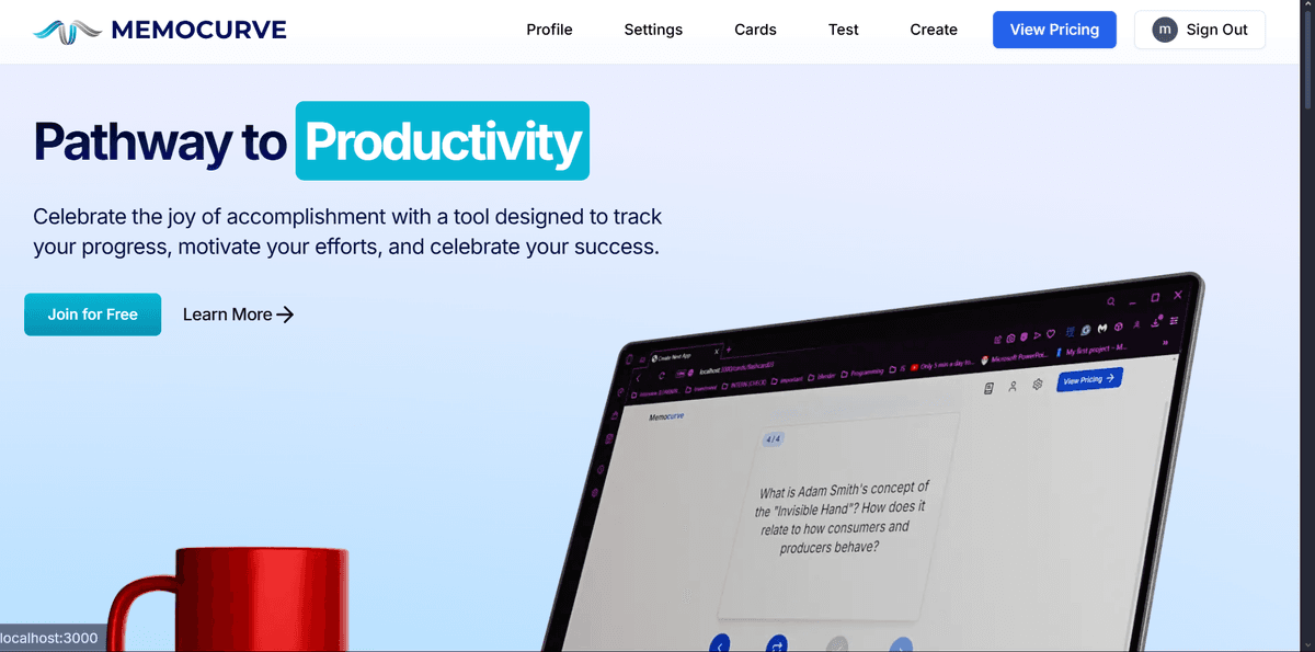 SaaS Quiz platform